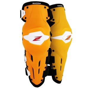 Motorrad-Knieschützer Zandona X-Treme Kneeguard orange-weiß