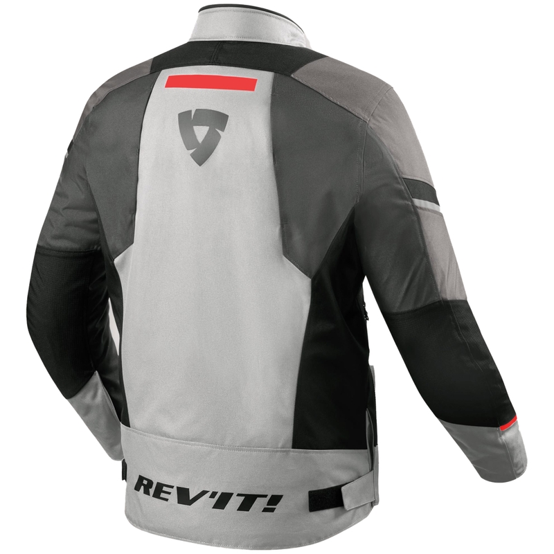 Motorradjacke Revit Undulate H2O Silber-Grau