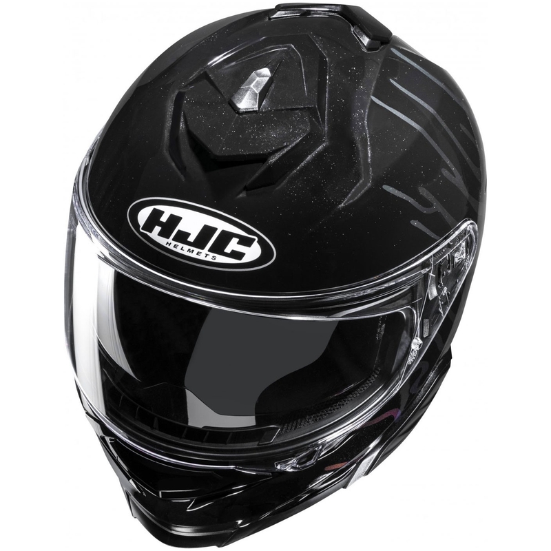 HJC i71 Celos MC5 Integralhelm Motorrad schwarz-lila-silber