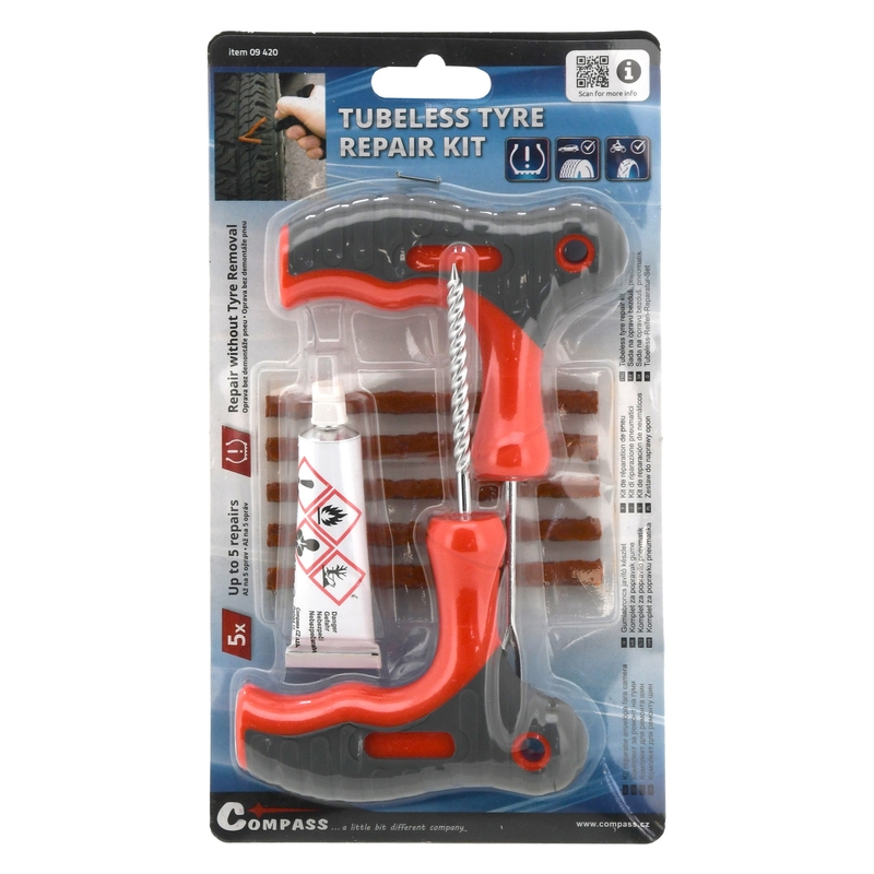 Reparaturset für Reifenpannen