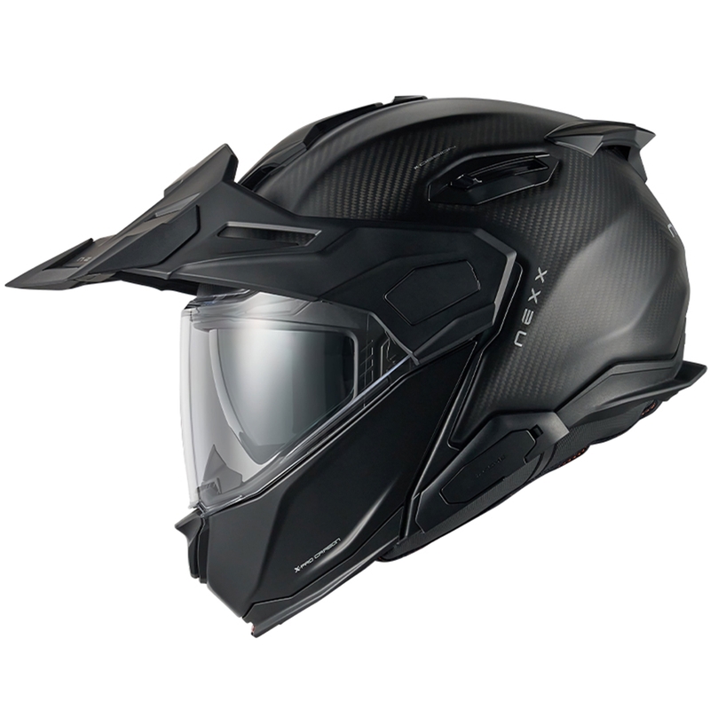 Klapphelm für Motorrad Nexx X.Lifecountry Zero PRO mattschwarz Ausverkauf