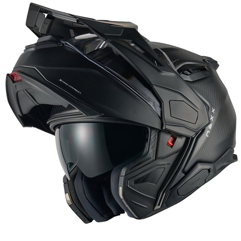 Klapphelm für Motorrad Nexx X.Lifecountry Zero PRO mattschwarz Ausverkauf