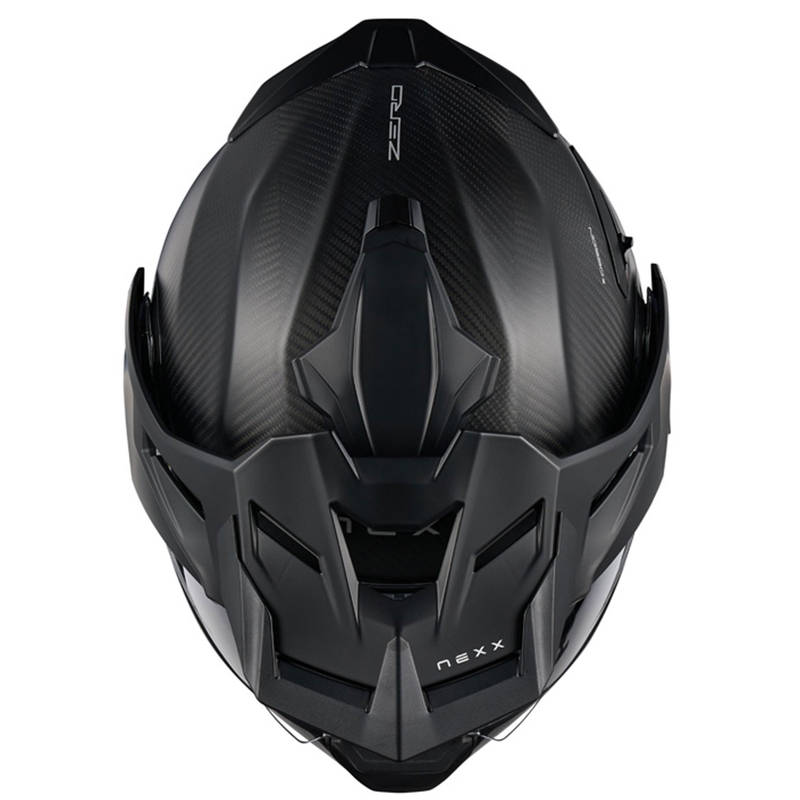 Klapphelm für Motorrad Nexx X.Lifecountry Zero PRO mattschwarz Ausverkauf