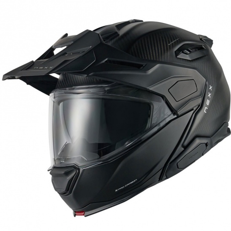 Klapphelm für Motorrad Nexx X.Lifecountry Zero PRO mattschwarz Ausverkauf