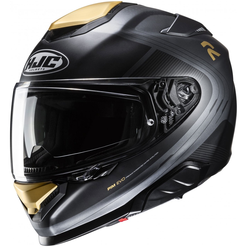 HJC RPHA 71 Frepe MC9SF Integralhelm Motorrad schwarz-gold Ausverkauf