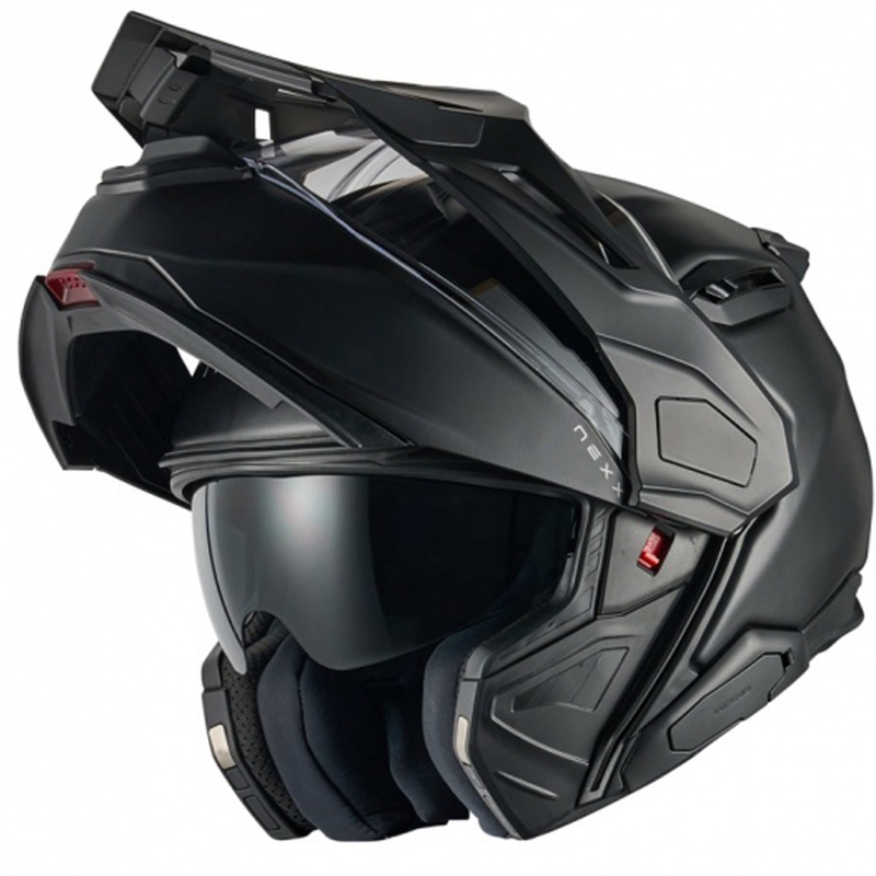 Klapphelm für Motorrad Nexx X.Lifecountry Plain mattschwarz Ausverkauf