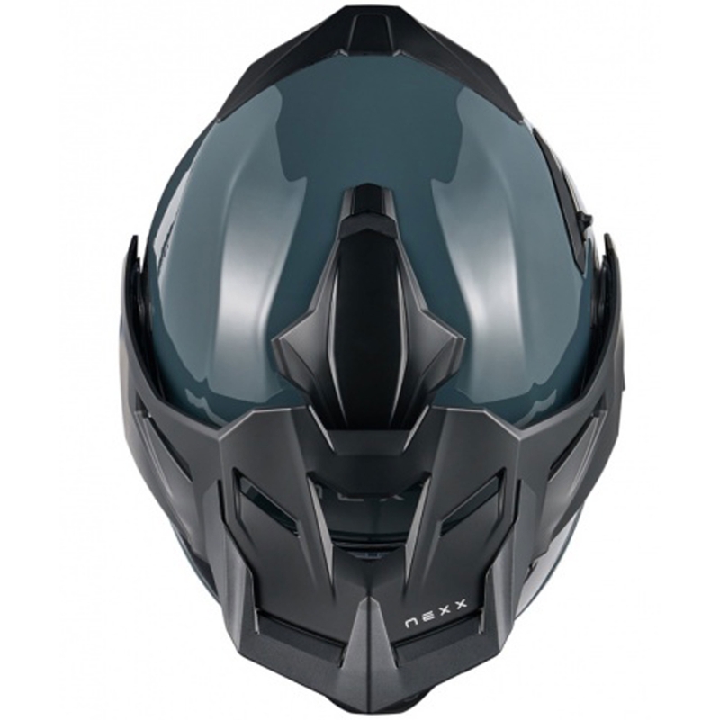 Nexx X.Lifecountry Plain Motorrad-Klapphelm blau Ausverkauf