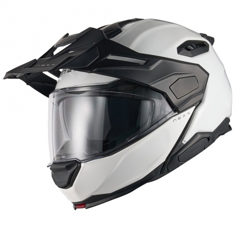 Klapphelm für Motorrad Nexx X.Lifecountry Plain weiß Ausverkauf