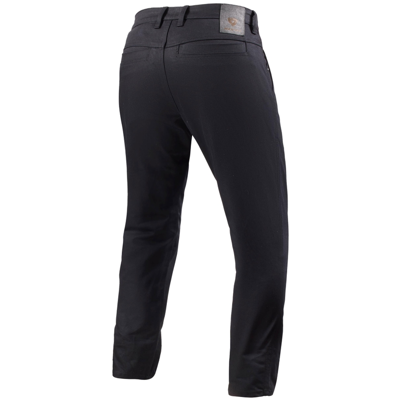 Revit Chino Dean 2 short Tapered Motorradhose Schwarz