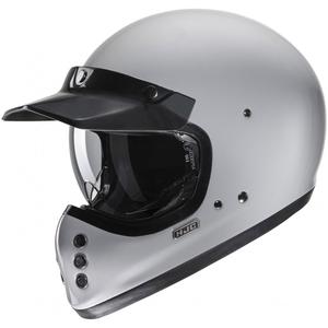 HJC V60 Solid Integralhelm Motorrad grau