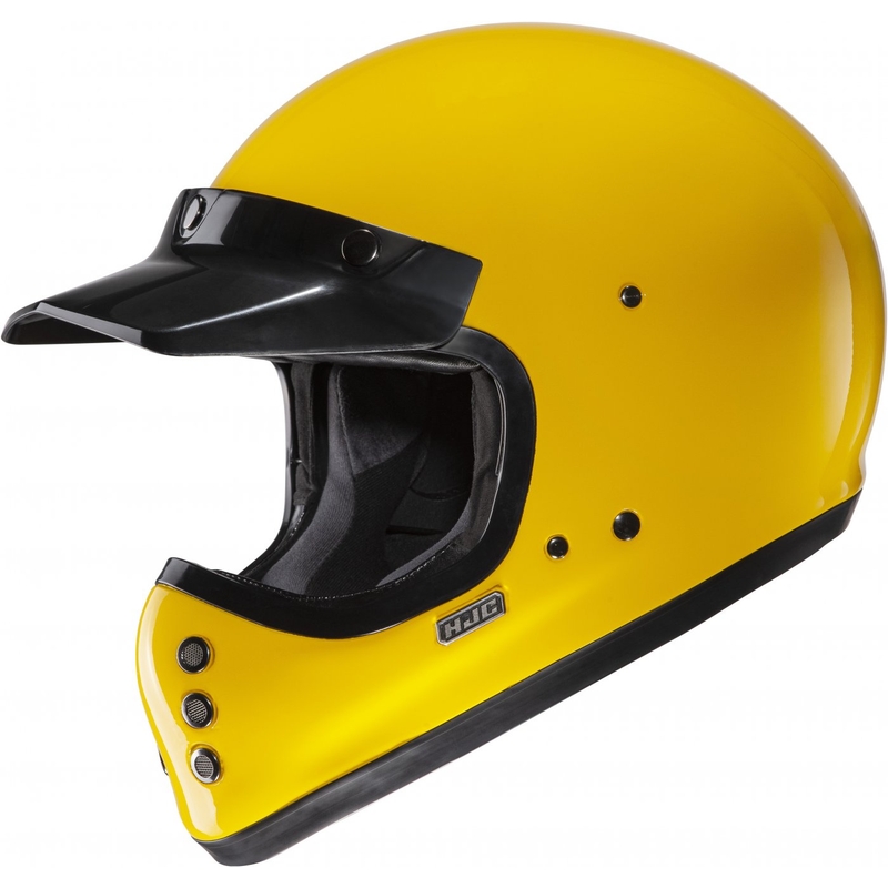 Integralhelm für Motorradfahrer HJC V60 Solid tiefgelb