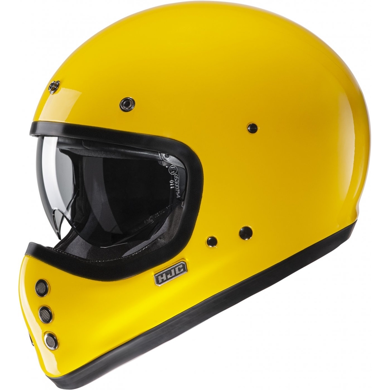 Integralhelm für Motorradfahrer HJC V60 Solid tiefgelb