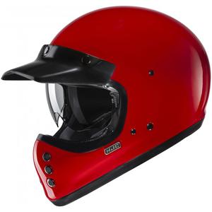 Integralhelm Motorrad HJC V60 Solid tiefrot