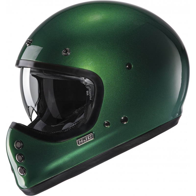 Integralhelm für Motorradfahrer HJC V60 Solid tiefgrün