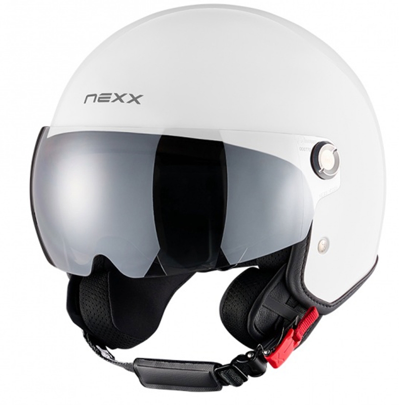 NEXX Y.10 Stiletto offener Motorradhelm Weiß Ausverkauf