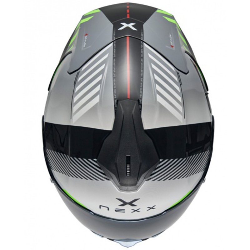 NEXX Y.100R Fade Motorrad Integralhelm grau-schwarz