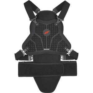 Kinder Wirbelsäulen- und Brustschutz Zandona Netcube Armour X7 schwarz 121 - 135 cm