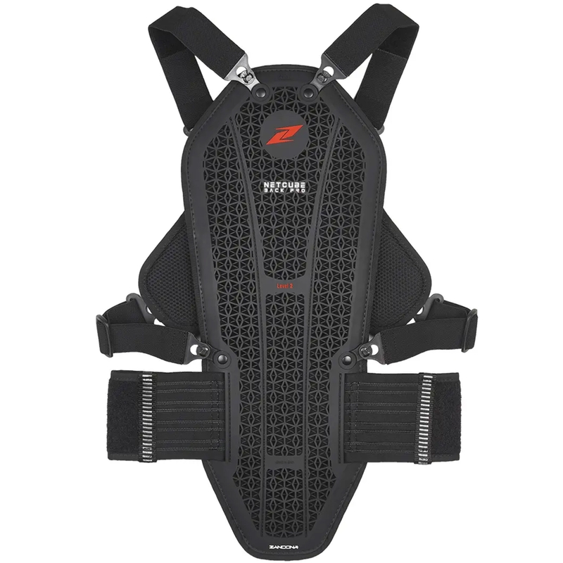 Kinder Wirbelsäulen- und Brustschutz Zandona Netcube Armour X9 schwarz 151 - 165 cm