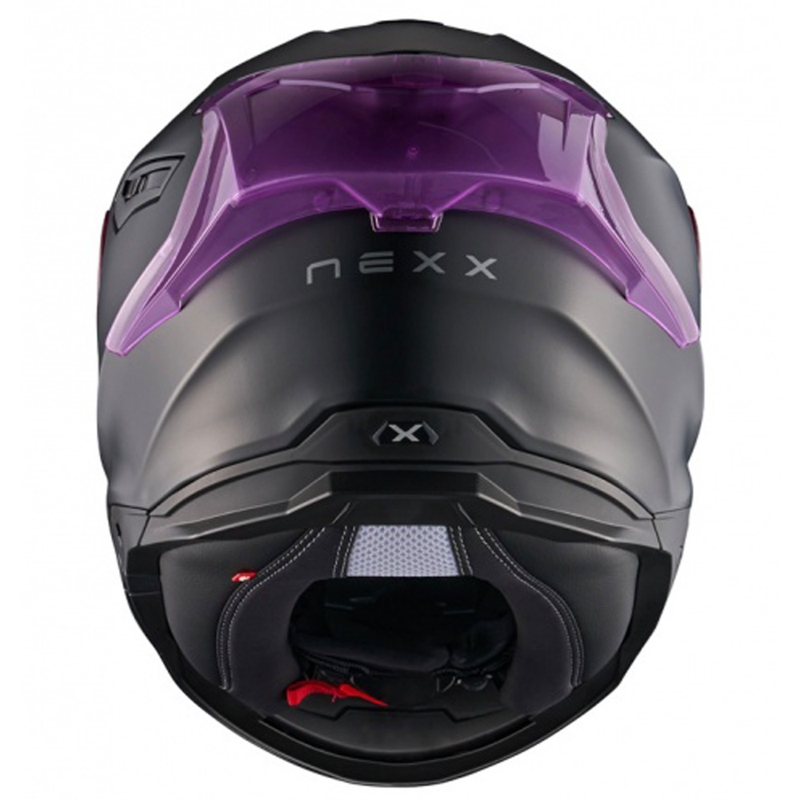 Integralhelm Motorrad NEXX Y.100R Subsonic matt schwarz-pink