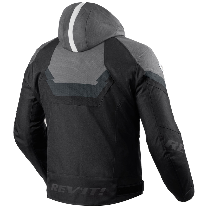 Revit Quantum 3 H2O Motorradjacke schwarz-grau
