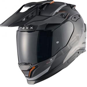Enduro Motorradhelm NEXX Y.TRAVL Quest matt schwarz-grau