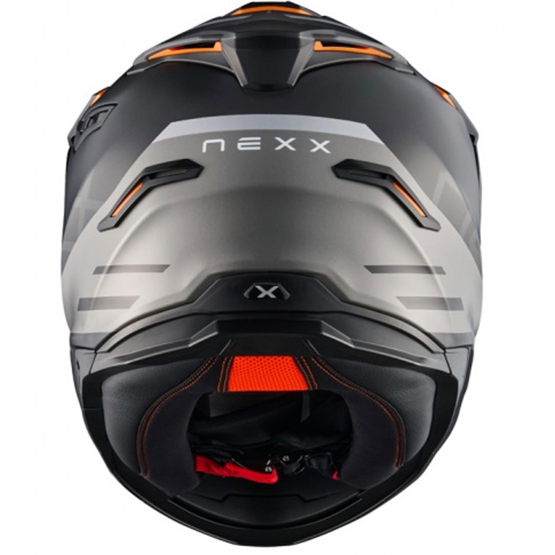 Enduro Motorradhelm NEXX Y.TRAVL Quest matt schwarz-grau Ausverkauf