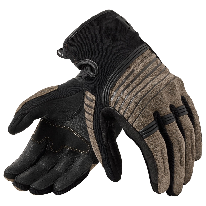 Revit Montford Motorradhandschuhe sand-schwarz