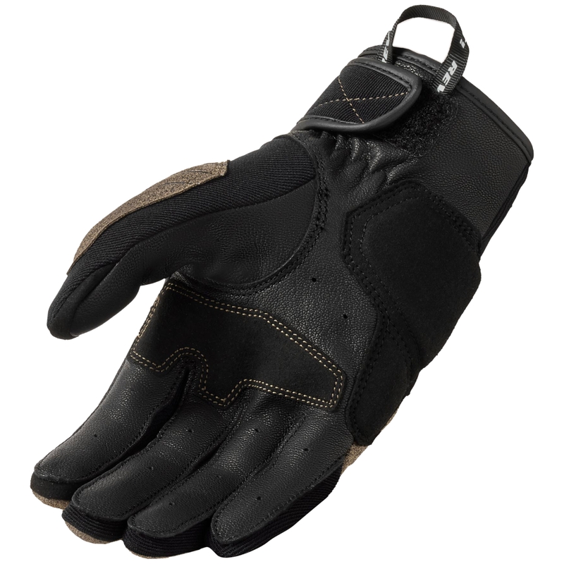 Revit Montford Motorradhandschuhe sand-schwarz