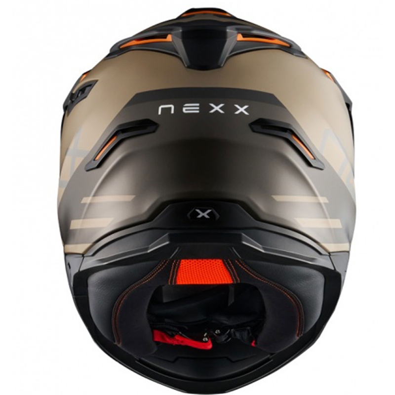 Enduro Motorradhelm NEXX Y.TRAVL Quest matt sand-schwarz