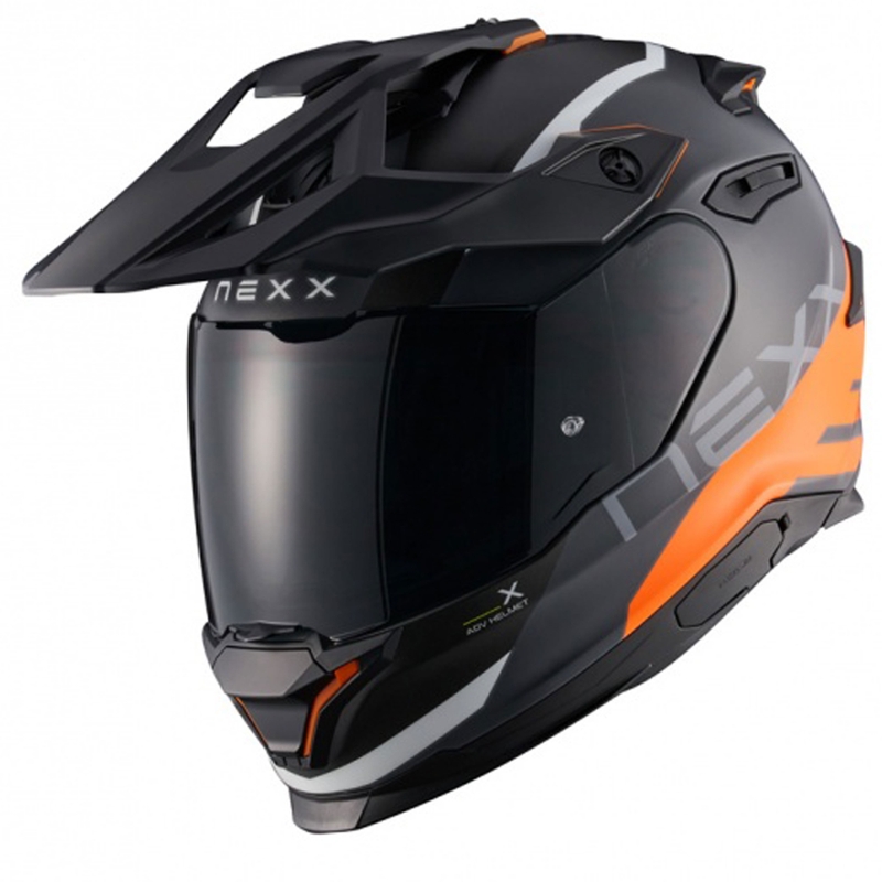Enduro-Motorradhelm NEXX Y.TRAVL Quest matt orange