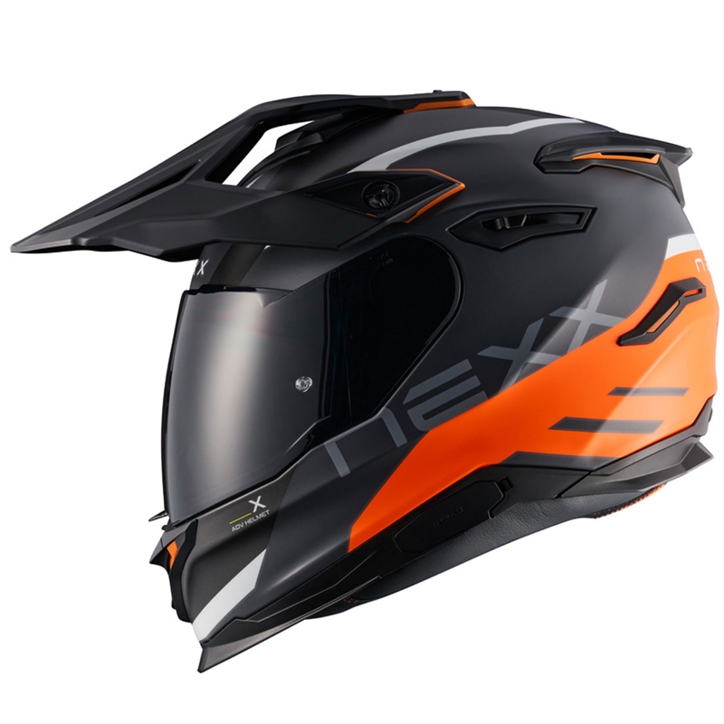 Enduro-Motorradhelm NEXX Y.TRAVL Quest matt orange