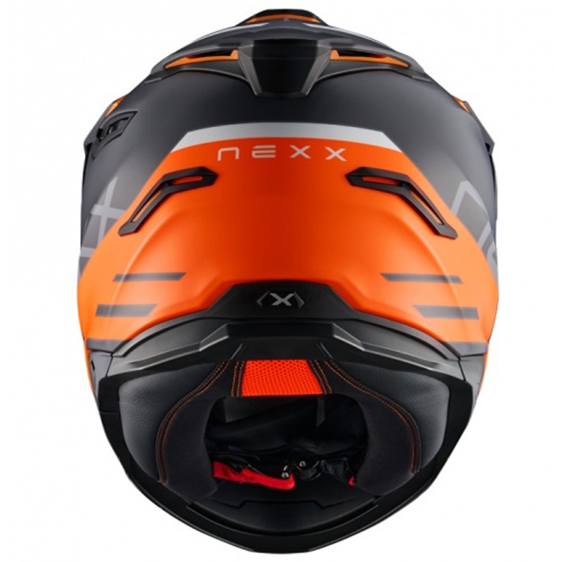 Enduro-Motorradhelm NEXX Y.TRAVL Quest matt orange