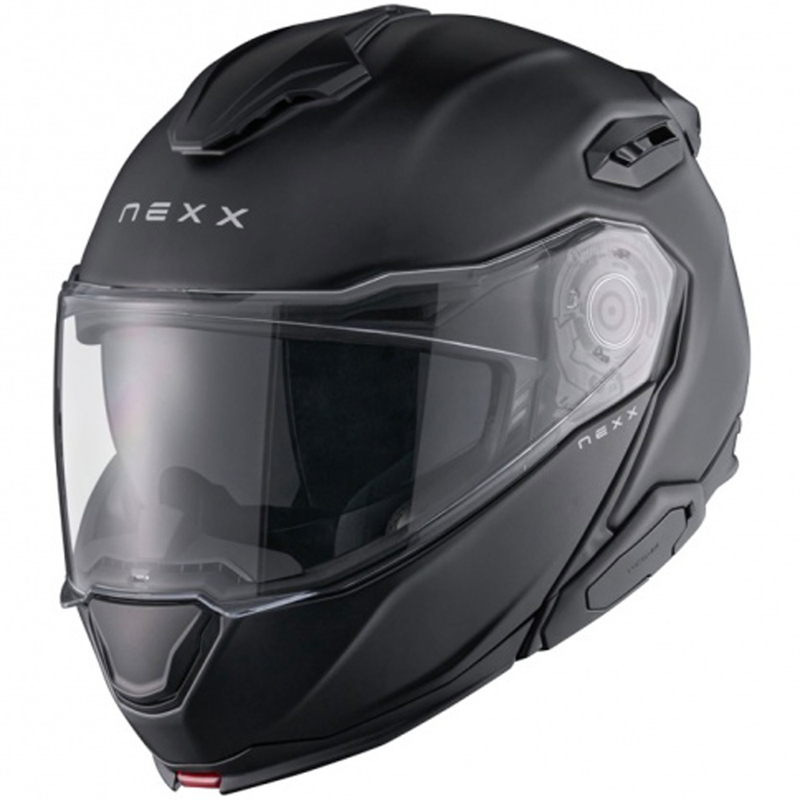 Klapphelm für Motorrad Nexx X.Lifetour Plain mattschwarz