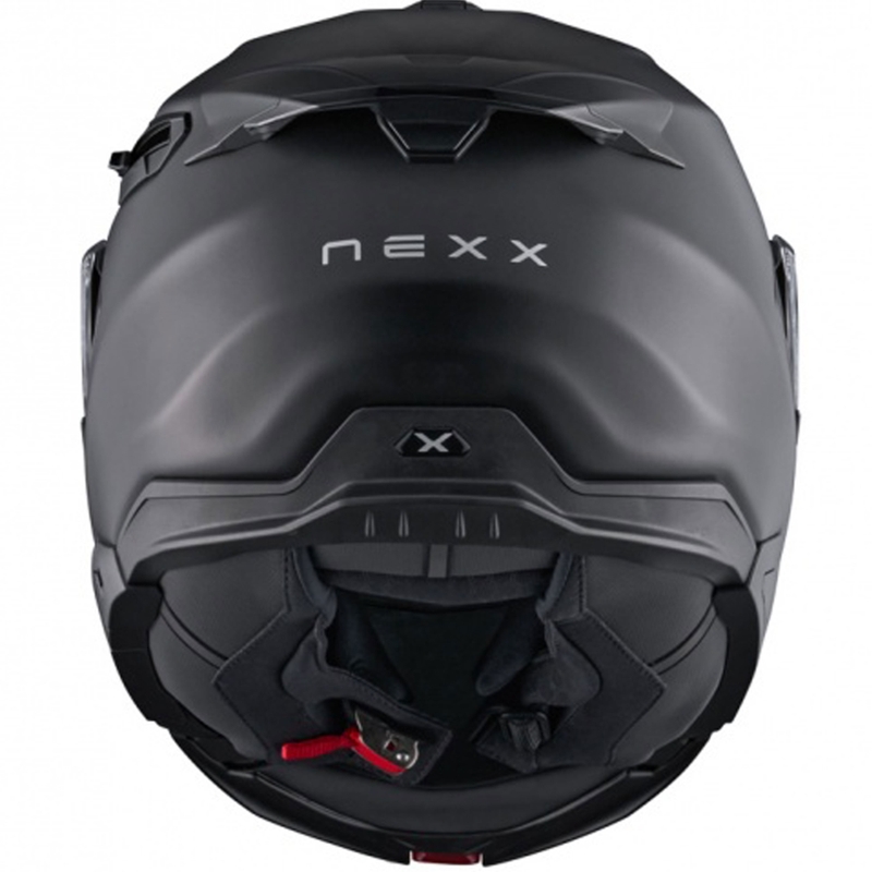Klapphelm für Motorrad Nexx X.Lifetour Plain mattschwarz