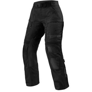 Revit Sand 5 H2O Damen kurze Motorradhose schwarz