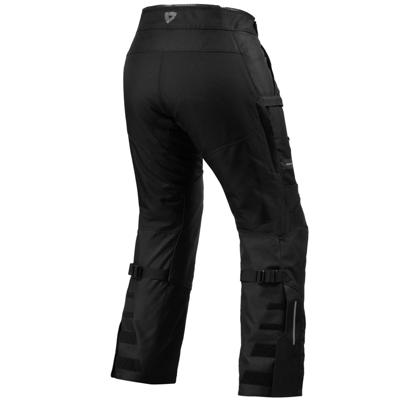 Revit Sand 5 H2O Damen kurze Motorradhose schwarz