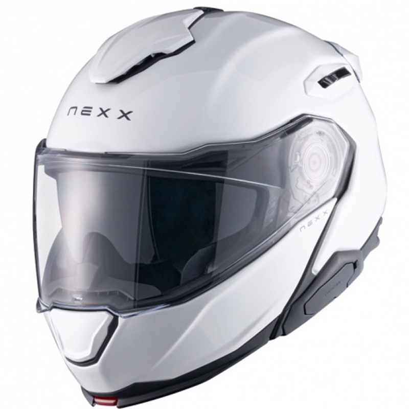 Klapphelm für Motorrad Nexx X.Lifetour Plain matt weiß