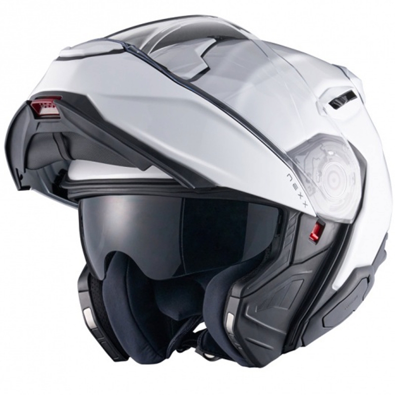 Klapphelm für Motorrad Nexx X.Lifetour Plain matt weiß