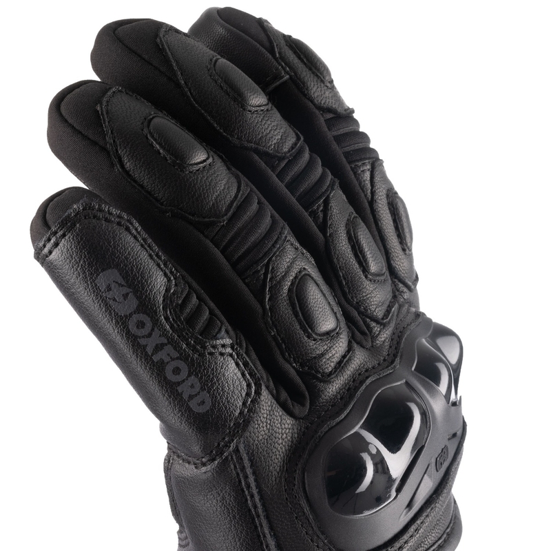Oxford Omega 1.0 Damen-Motorradhandschuhe. Dry2Dry™ schwarz
