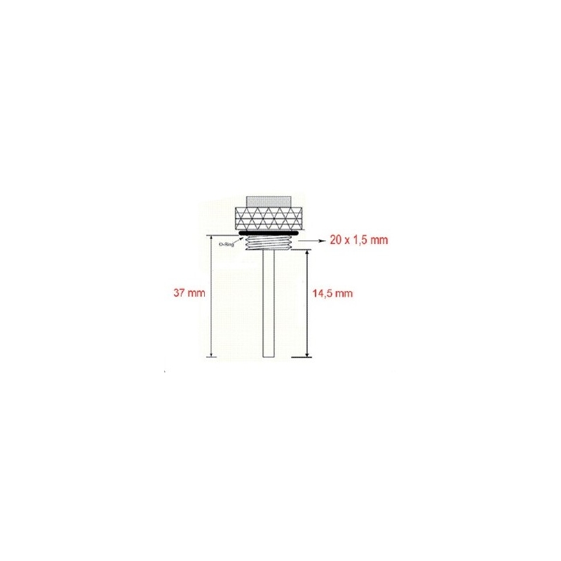 Ölthermometer JMT für Suzuki
