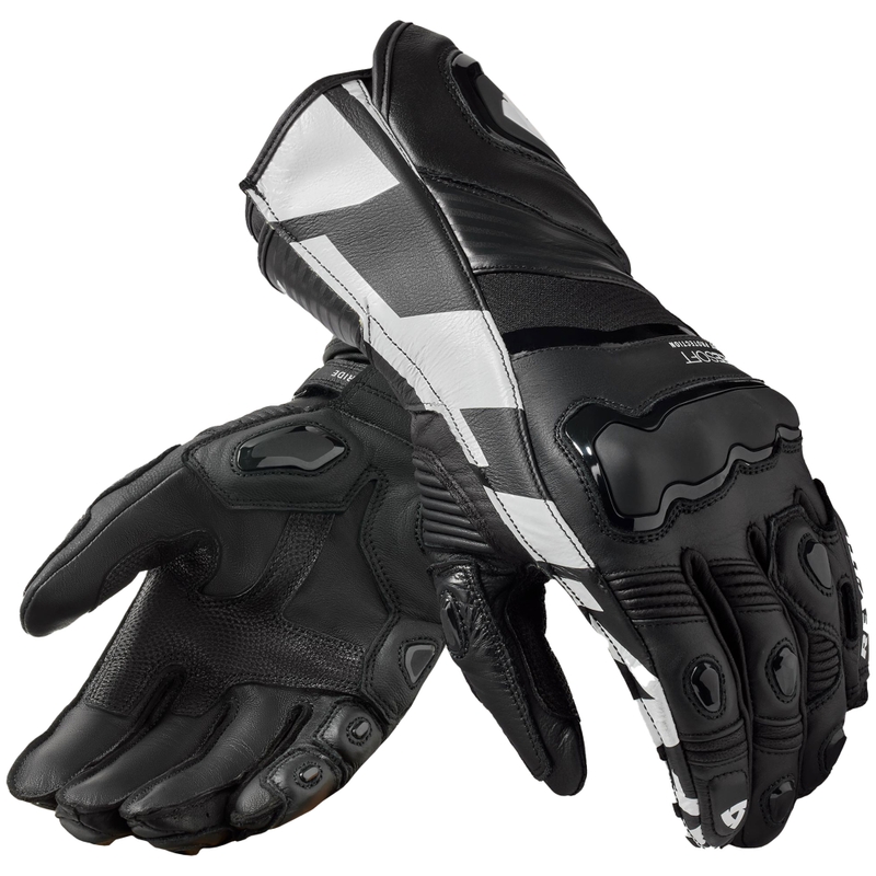 Revit Jerez 4 Motorradhandschuhe schwarz-weiß