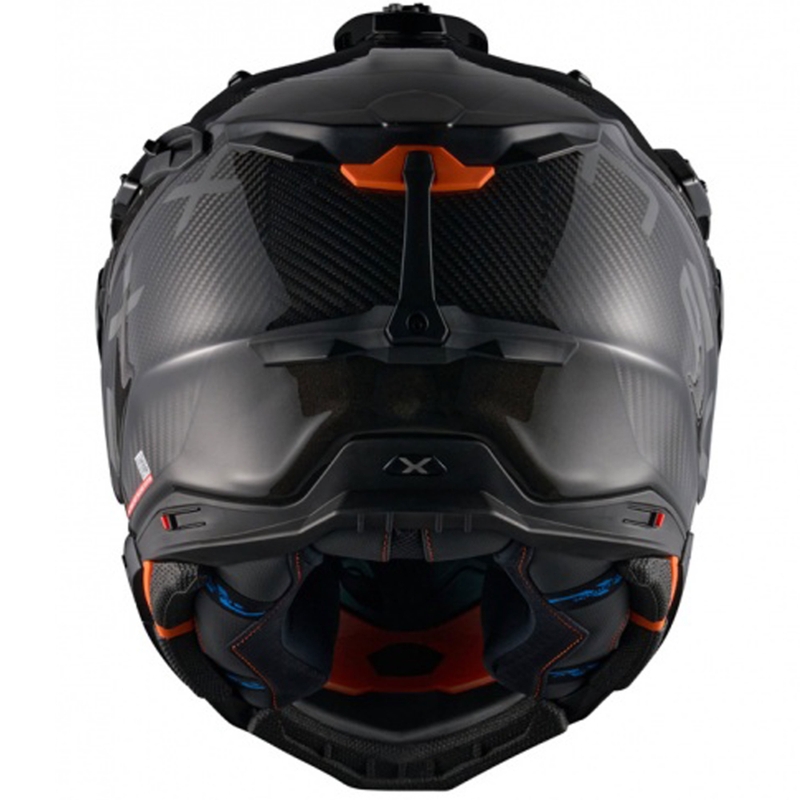 Enduro-Motorradhelm Nexx X.WED3 Furka schwarz-grau