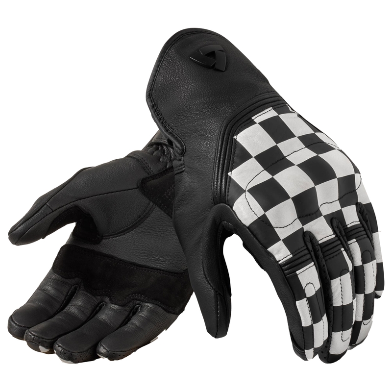Revit Redhill Motorradhandschuhe weiß-schwarz