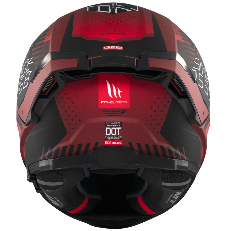 Integralhelm MT Thunder 4 SV Luminence, mattrot