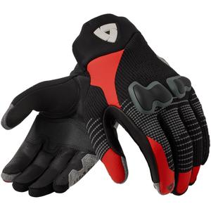 Revit Kinetic 2 Motorradhandschuhe schwarz-rot