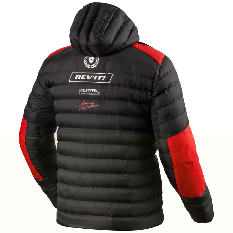 Jacke Revit Payload Schwarz-Rot