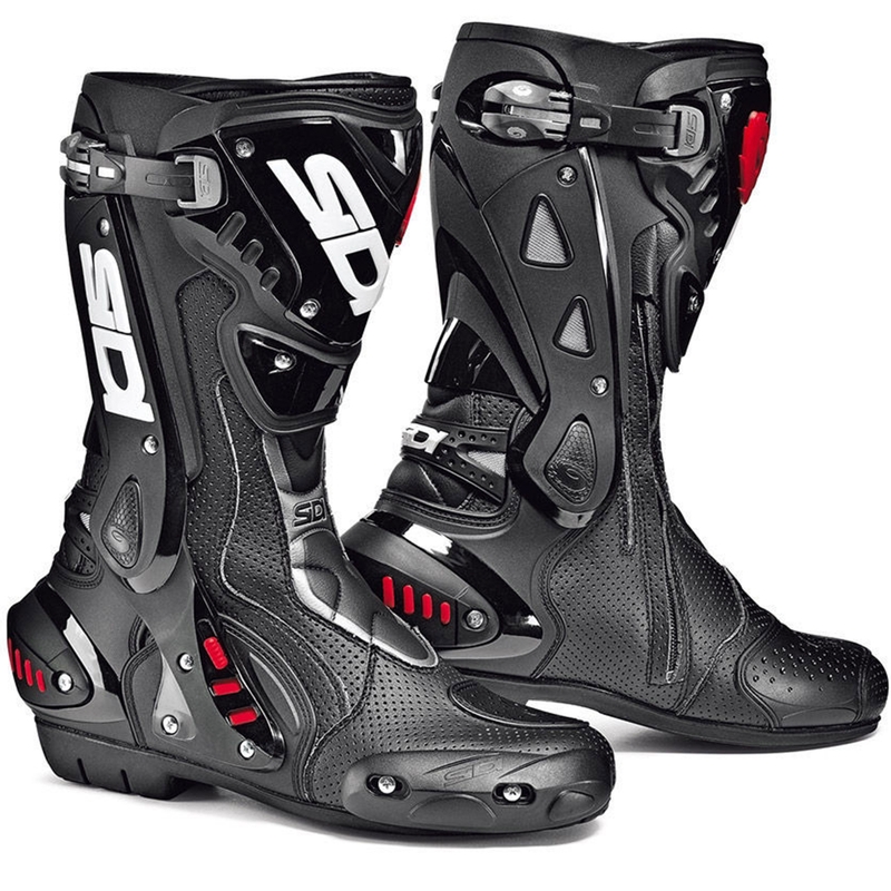 Motorradstiefel SiDi ST Air schwarz-schwarz