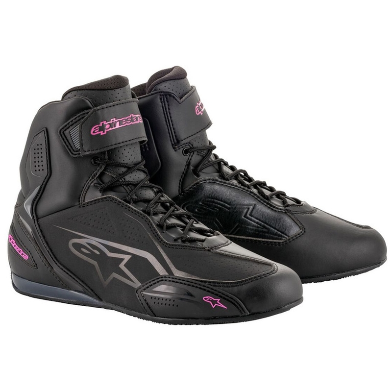 Alpinestars Stella Faster 3 Damen Motorradstiefel schwarz-lila