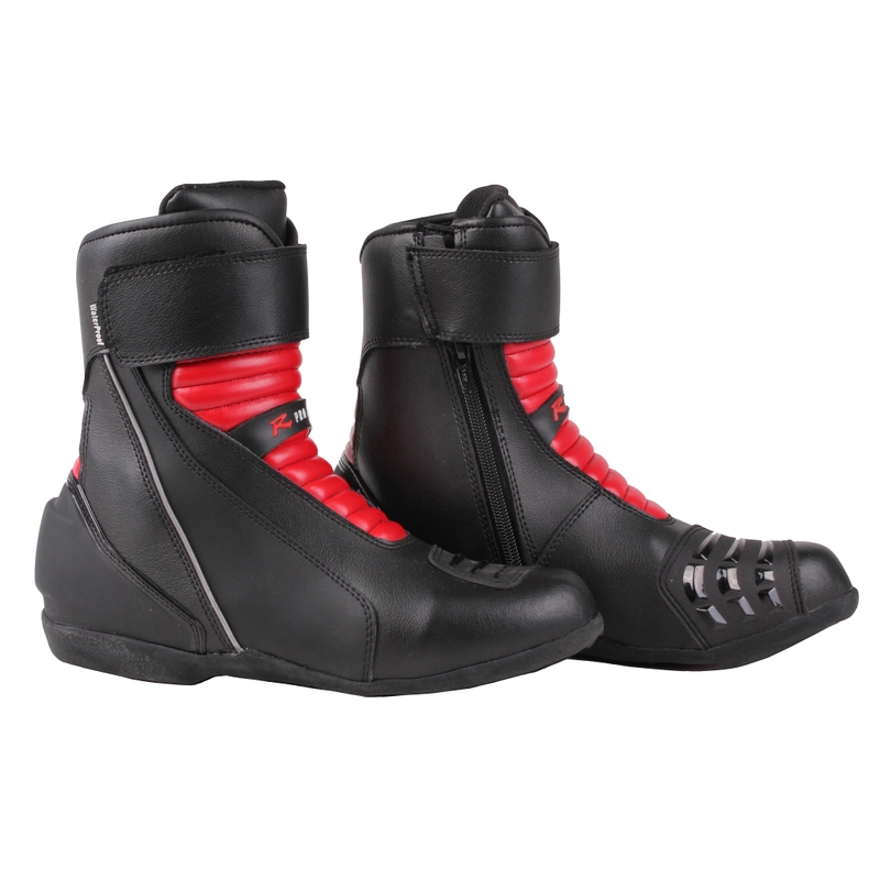 R-PRO Comfort Schwarz-Rot Motorradstiefel Ausverkauf