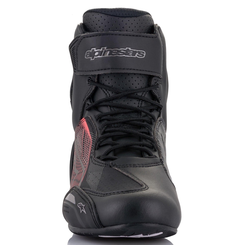 Alpinestars Stella Faster 3 Damen Motorradstiefel schwarz-silber-pink